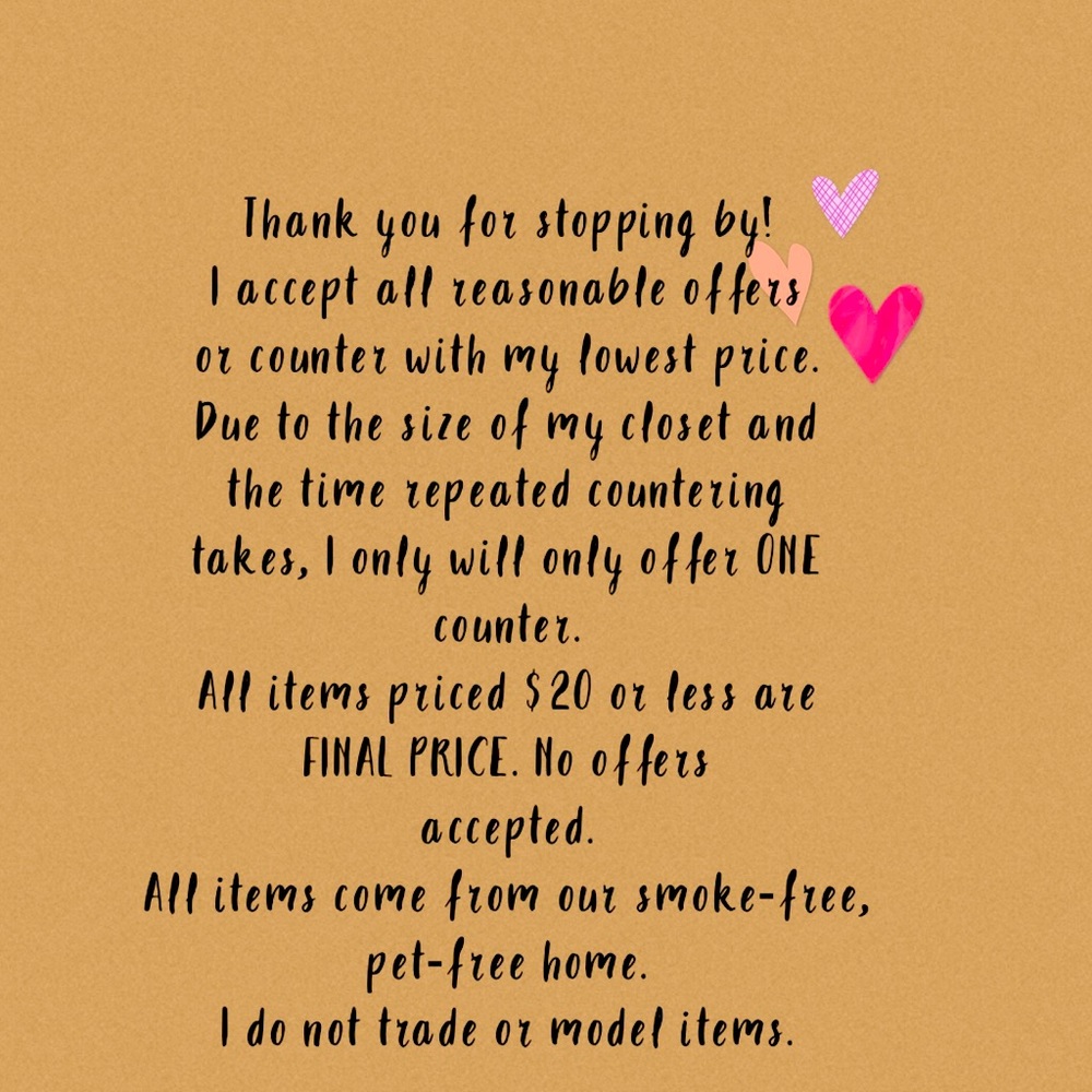 Please read and take in the spirit it is intended 💕